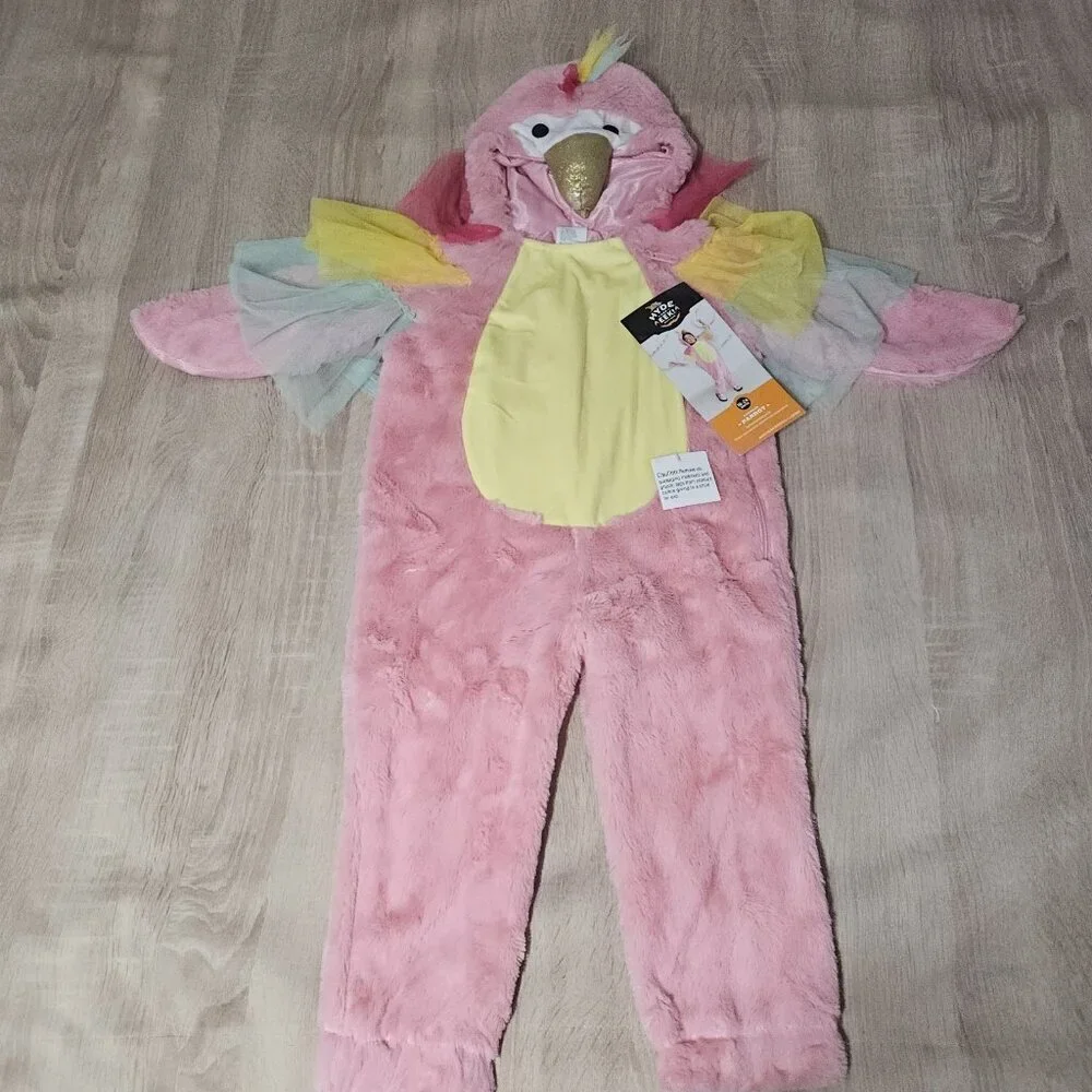 Hyde & Eek Toddler Girls Size 18-24 Months New Pink Plush Full Body